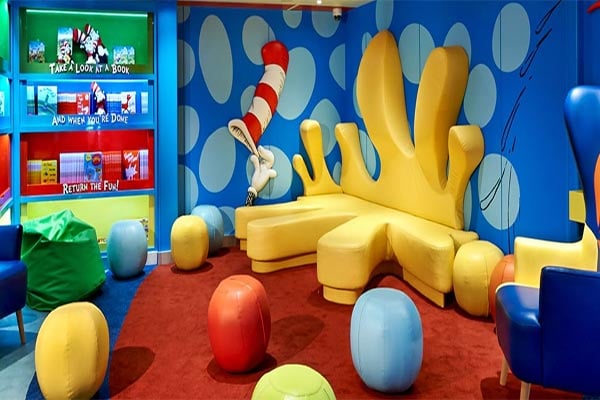 Dr. Seuss Bookville cruise highlight