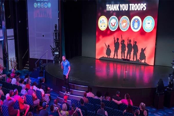 Military Appreciation cruise highlight