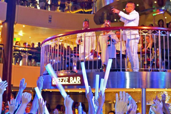 White Hot Night Party cruise highlight