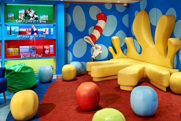 Dr. Seuss Bookville cruise highlight