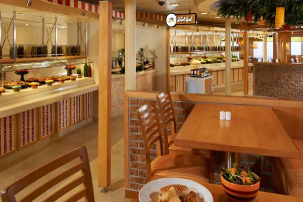 Lido Marketplace cruise highlight