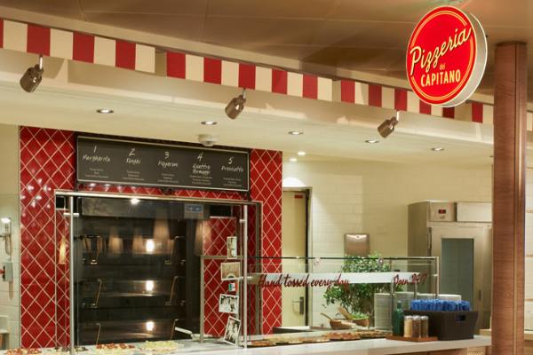 Pizzeria Del Capitano cruise highlight