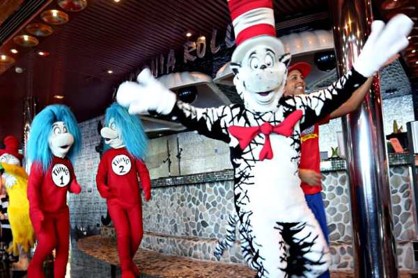Seuss-a-palooza Parade cruise highlight