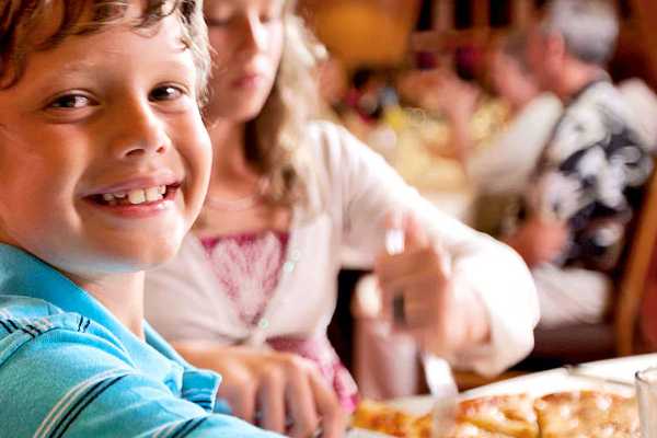 Kids' Menus cruise highlight