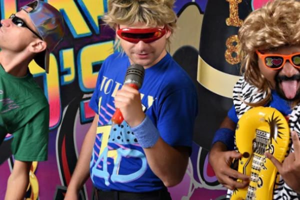 80s Rock N Glow Party cruise highlight