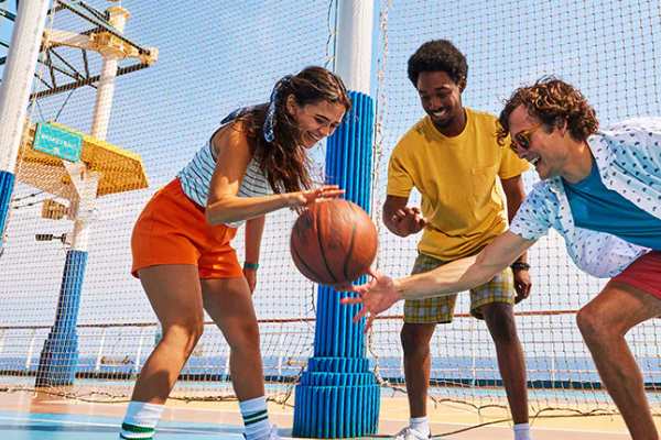 Basketball cruise highlight