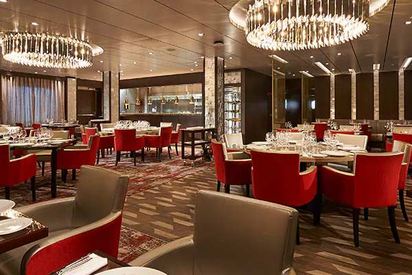 Fahrenheit 555 Steakhouse cruise highlight