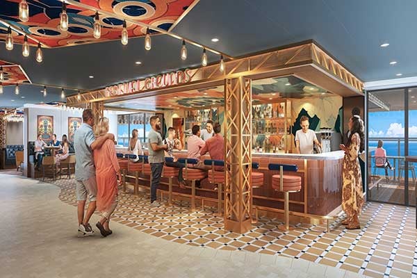 Festival Grounds Coffee and Bar cruise highlight