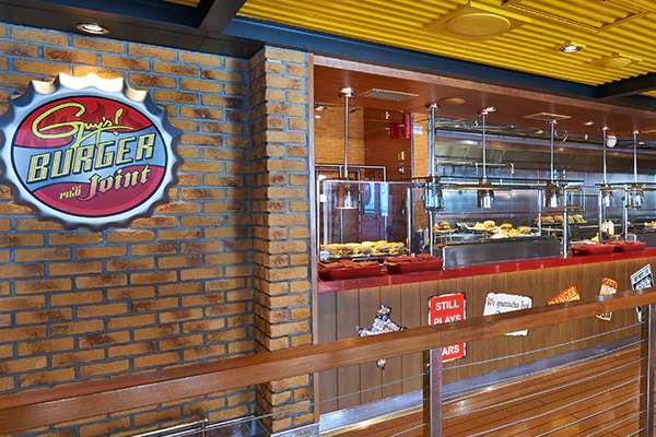 Guy's Burger Joint cruise highlight