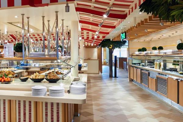 Lido Marketplace cruise highlight