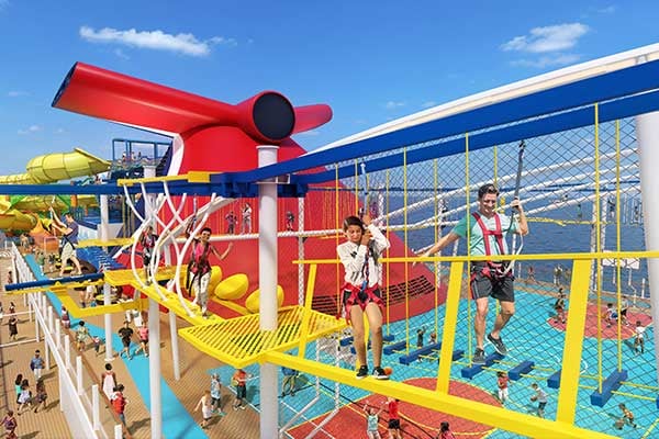 Ropes Course cruise highlight