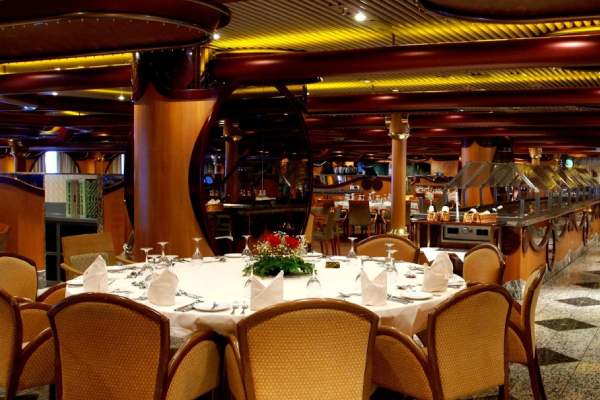 Destiny Aft Dining Room cruise highlight