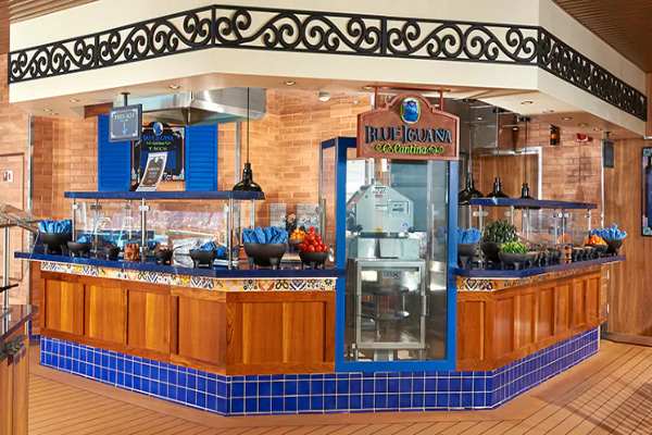 BlueIguana Cantina cruise highlight