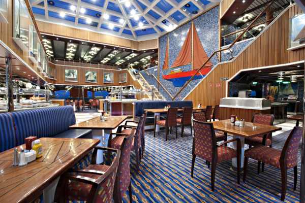 Redsail Restaurant cruise highlight