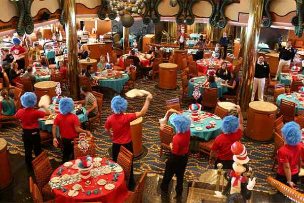 Green Eggs and Ham Breakfast cruise highlight
