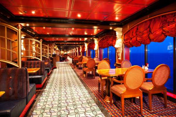 Horatio's Restaurant cruise highlight