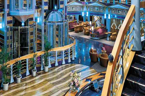 Metropolis Lobby and Atrium cruise highlight