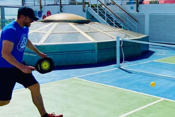 Pickleball cruise highlight