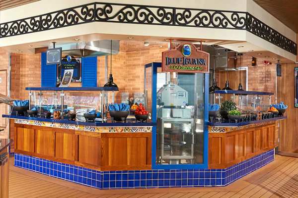 Blueiguana Cantina cruise highlight