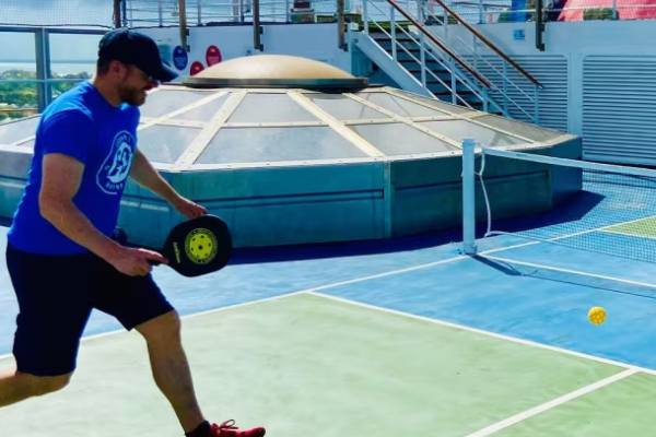 Pickleball cruise highlight