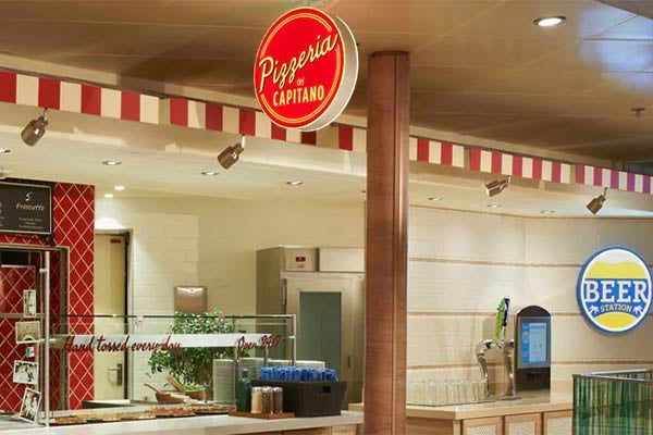 Pizzeria Del Capitano cruise highlight