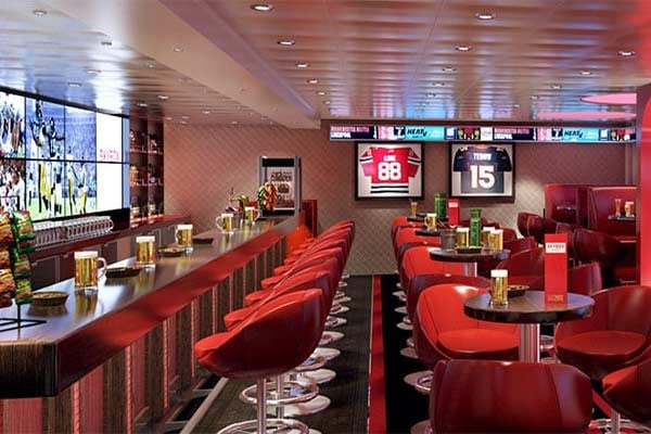 Skybox Sports Bar cruise highlight