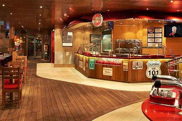 Guy's Burger Joint cruise highlight