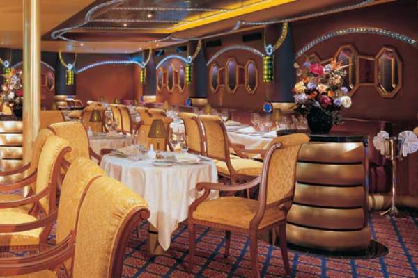 Diamonds Steakhouse cruise highlight