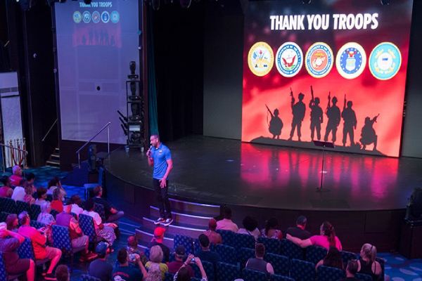 Military Appreciation cruise highlight