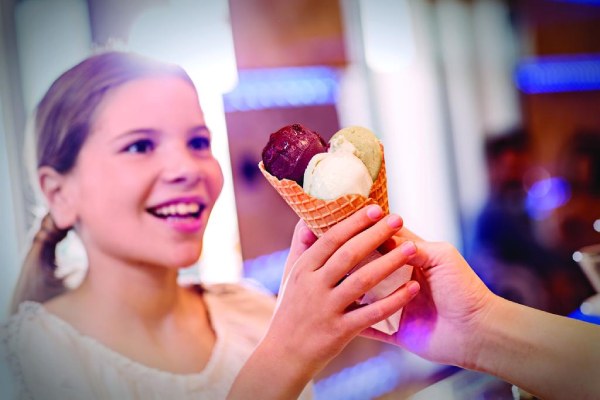 Amarillo Ice Cream Shop and Chocolate Bar cruise highlight