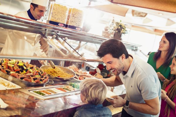 Buffet Restaurant cruise highlight
