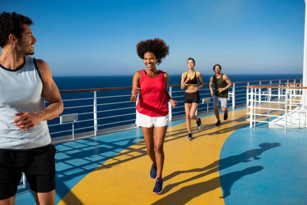 Jogging track cruise highlight