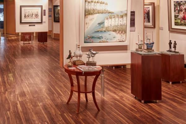 Clarendon Art Gallery cruise highlight