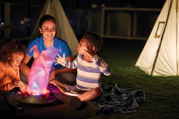 Camp At Sea cruise highlight