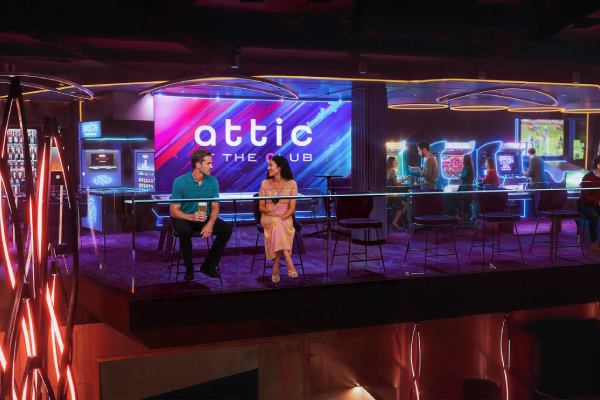 Attic at the Club cruise highlight