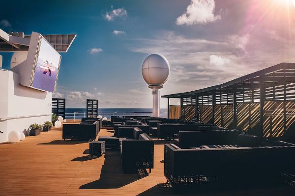 Rooftop Terrace cruise highlight