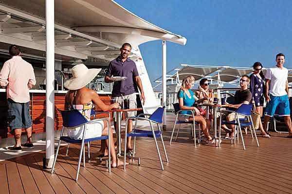 Mast Grill cruise highlight