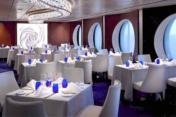 Blu Restaurant cruise highlight