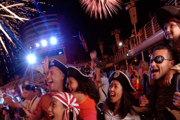 Pirate Night cruise highlight