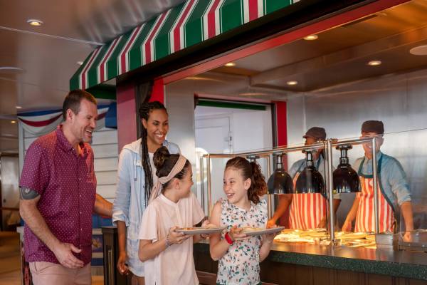 Mickey and Friends Festival of Foods cruise highlight