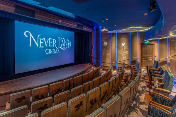 Never Land Cinema cruise highlight