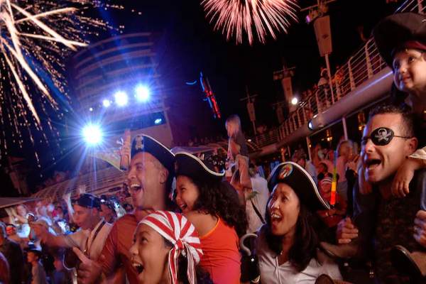 Pirate Night cruise highlight