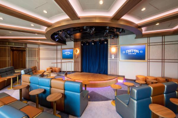Triton Lounge cruise highlight