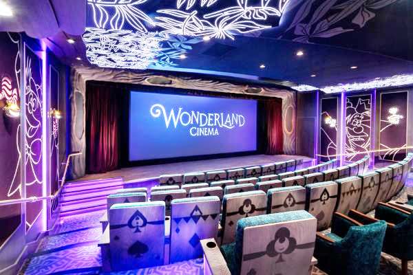 Wonderland Cinema cruise highlight