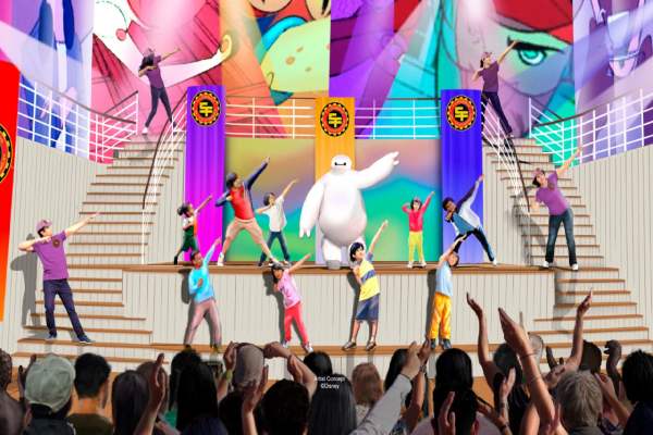 Baymax Super Exercise Expo cruise highlight