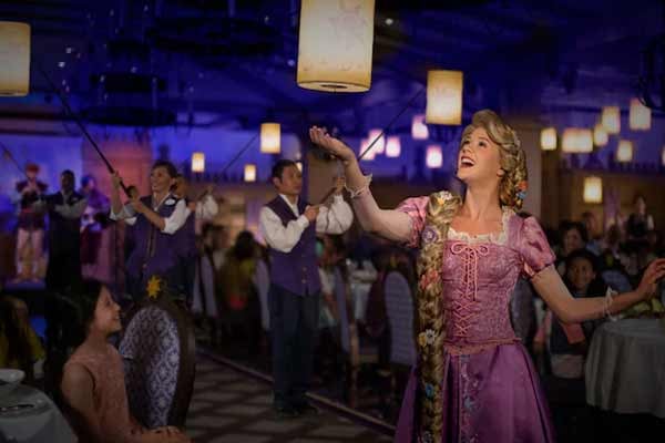 Rapunzel's Royal Table cruise highlight