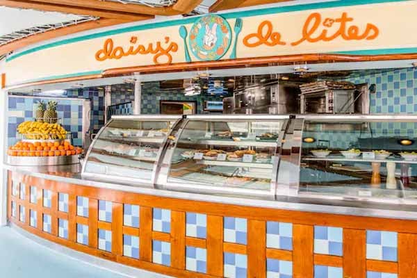 Daisy's De-Lites cruise highlight
