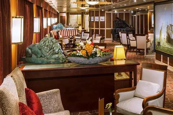 Explorer's Lounge cruise highlight