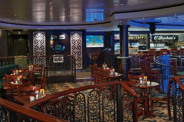 O'Sheehan's Bar & Grill cruise highlight