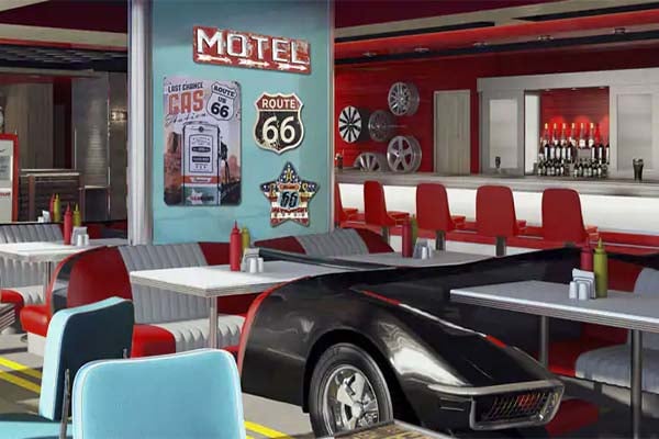 American Diner cruise highlight